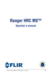 FLIR RANGER HRC MS OPERATOR'S MANUAL Pdf Download